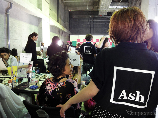 2016ミス・インターナショナル世界大会 バックヤード(10月27日、東京ドームホテル)