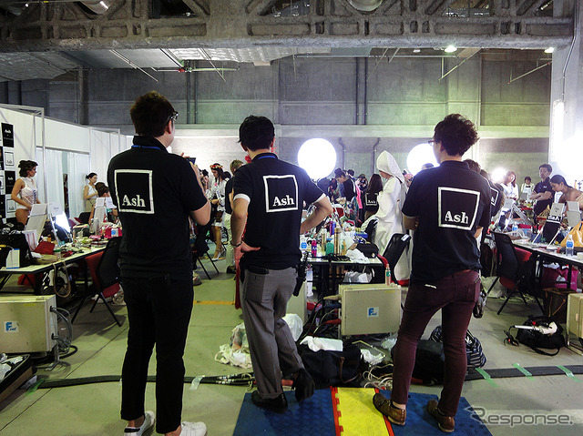 2016ミス・インターナショナル世界大会 バックヤード(10月27日、東京ドームホテル)