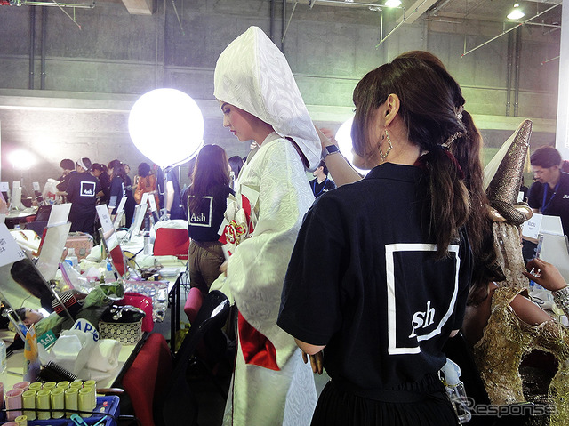 2016ミス・インターナショナル世界大会 バックヤード(10月27日、東京ドームホテル)