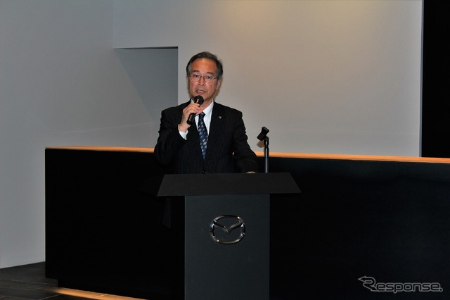 関東マツダ代表取締役社長の山口滋巳氏