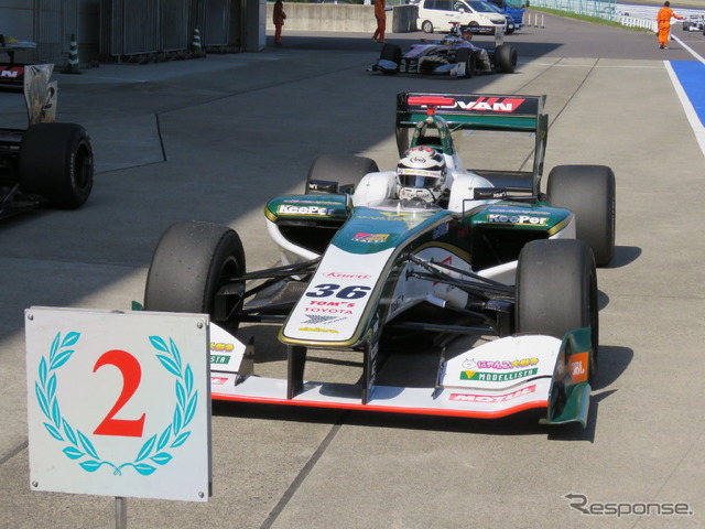 レース1で決勝2位となった#36 ロッテラー。