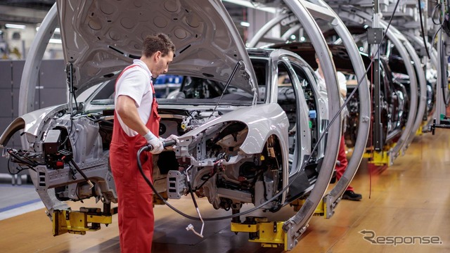ポルシェのドイツ・ライプツィヒ工場