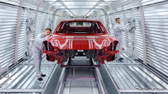 ポルシェのドイツ・ライプツィヒ工場