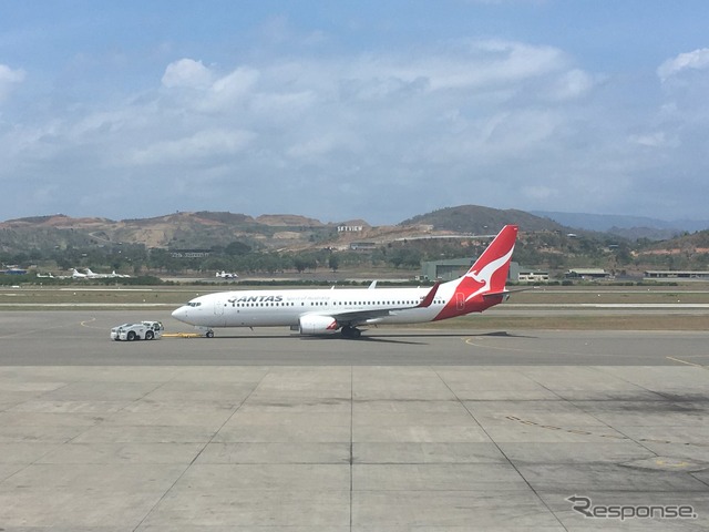 豪カンタス航空、ブリズベン=ポートモレスビー線を開設