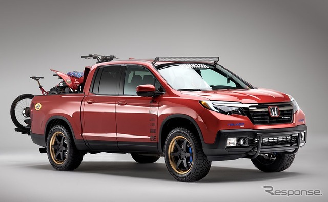 ホンダ リッジライン 新型のカスタマイズ車