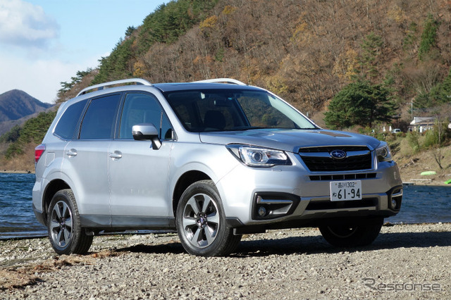 スバル・フォレスター改良新型