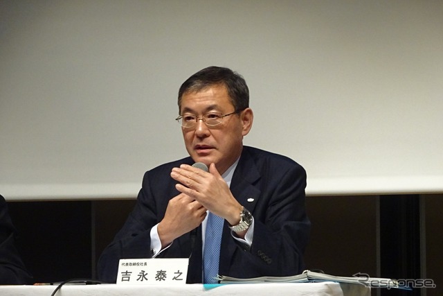 吉永泰之社長 《撮影 池原照雄》