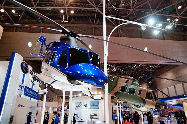 航空宇宙展2016の富士重工スタンド