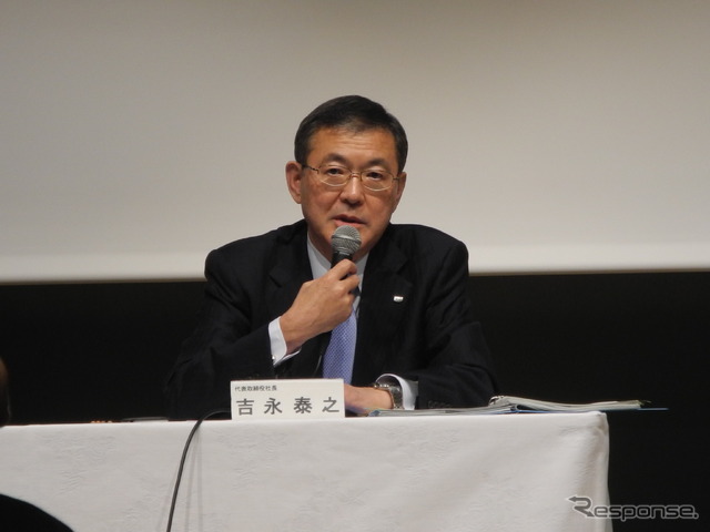 富士重工業の吉永泰之社長