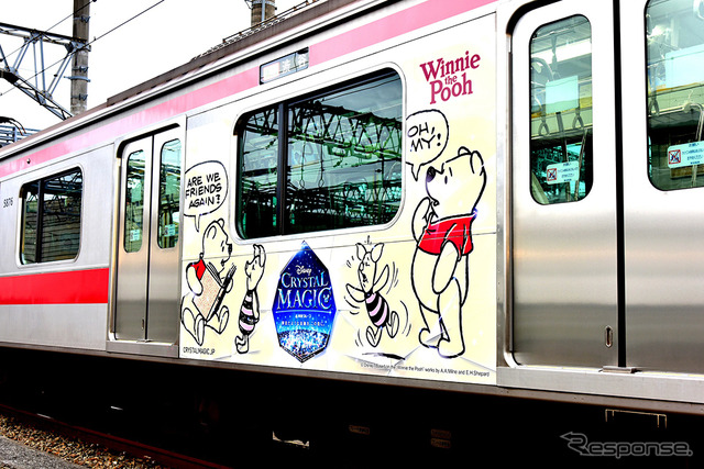 東急Disney電車「TOKYU CHRISTMAS WONDERLAND 2016 -Disney CRYSTAL MAGIC-」