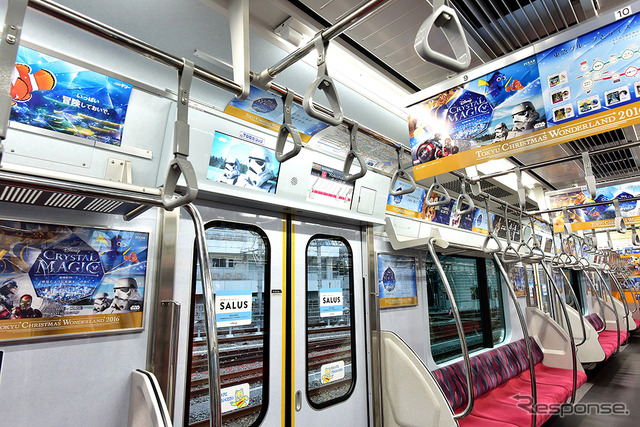 東急Disney電車「TOKYU CHRISTMAS WONDERLAND 2016 -Disney CRYSTAL MAGIC-」