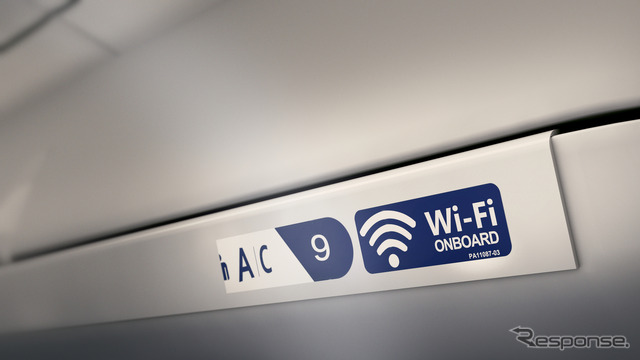 デルタ航空の機内Wi-Fi　source: Delta Air Lines