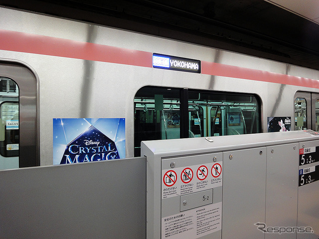 サスティナ車両(5号車、5576)を5号車を組み込む5176編成 “東急Disney電車”