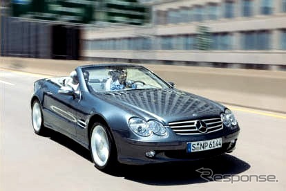 【フランクフルトショー2001出品車】12年ぶり! 新型メルセデスベンツ『SL』