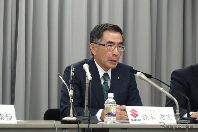 鈴木俊宏社長 《撮影 池原照雄》