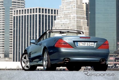【フランクフルトショー2001出品車】12年ぶり! 新型メルセデスベンツ『SL』