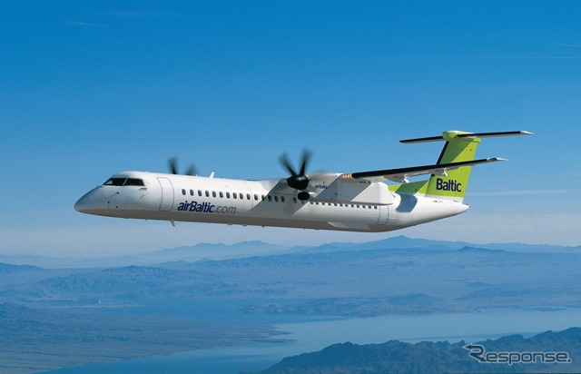 ボンバルディアQ400 NextGen　source: airBaltic