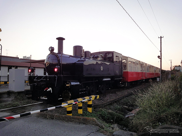 小湊鉄道線「里山トロッコ」（上総牛久駅）