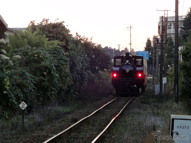 小湊鉄道線「里山トロッコ」（上総牛久駅）