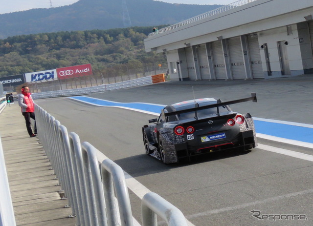 日産の来季型GT500マシン「GT-R」