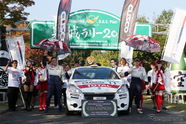 ラリープラス・クスコレーシング・ラリーチーム 中原祥雅選手（左）／柳澤宏至選手（右）
