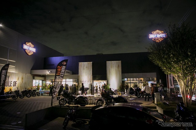 首都圏最大規模を誇るH-D正規販売店が『ハーレーダビッドソンメガ松戸』としてリニューアルオープン。