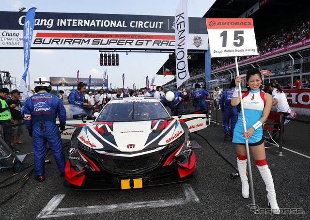 ドラゴ・コルセは今季のSUPER GT/GT500クラスに#15 NSXで参戦中。