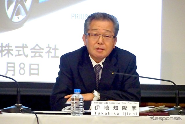 伊地知隆彦副社長 《撮影 池原照雄》