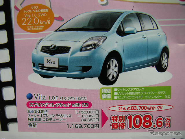 【新車値引き情報】明日のプライス…軽・コンパクト・セダン