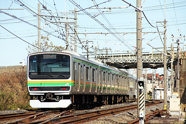 東北線の電車（イメージ）