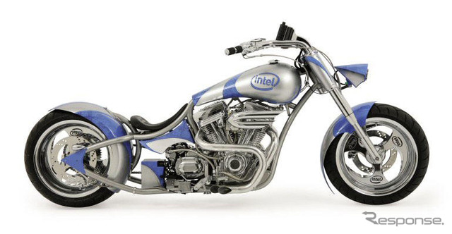 指紋認証や無線装置も---インテル製のハイテクバイクが登場!?