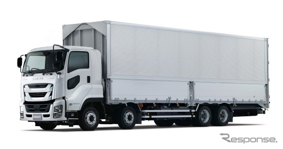 いすゞ ギガCNG車 4軸車