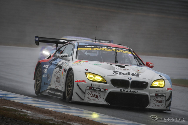 公式練習日の午後セッション、GT300の5番手タイムだった#7 BMW M6 GT3。