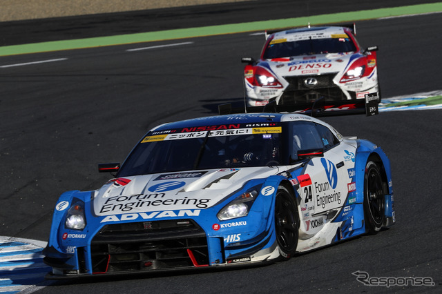 今季2勝目を飾った#24 GT-R。
