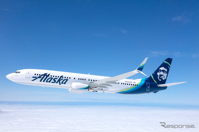 アラスカ航空の737