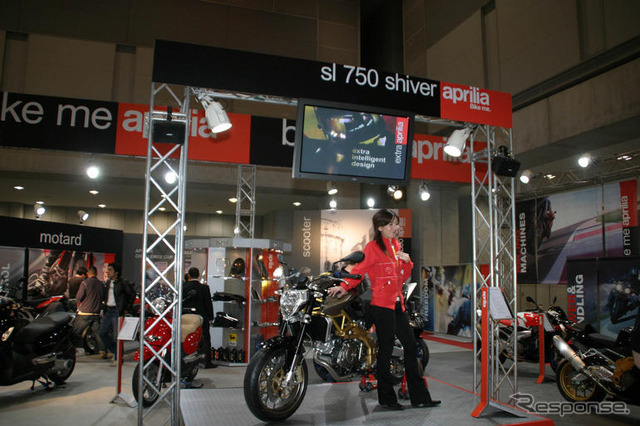 【東京モーターサイクルショー07】写真蔵…アプリリア