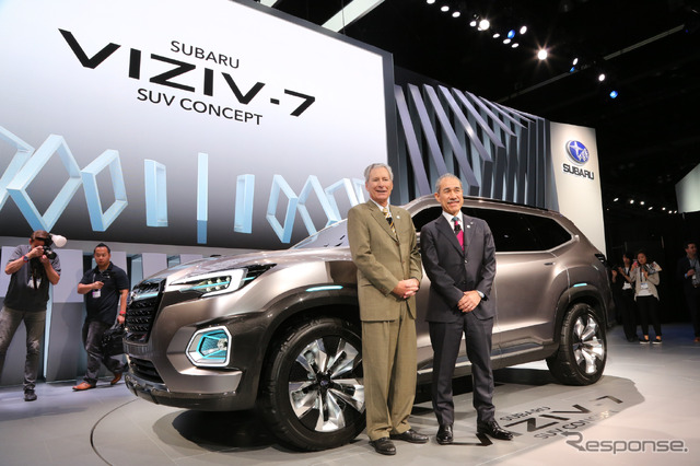 スバル VIZIV-7 SUV コンセプト(ロサンゼルスモーターショー16)