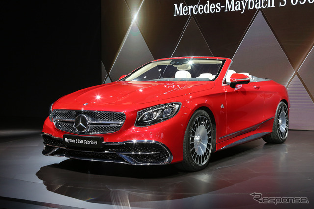 メルセデス マイバッハS 650カブリオレ(ロサンゼルスモーターショー16)