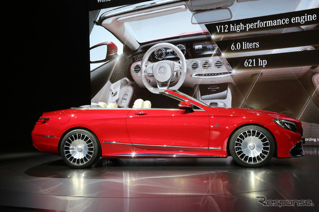 メルセデス マイバッハS 650カブリオレ(ロサンゼルスモーターショー16)