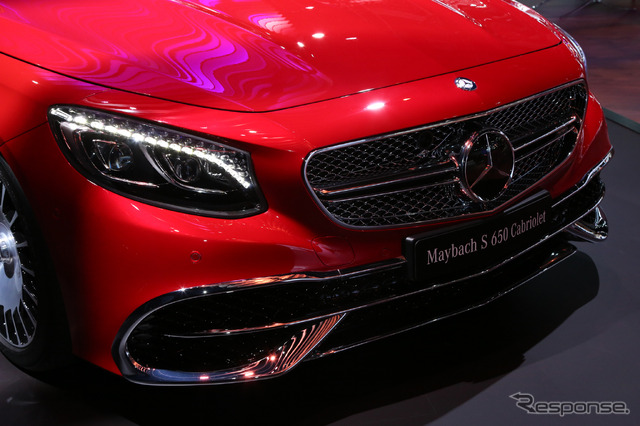 メルセデス マイバッハS 650カブリオレ(ロサンゼルスモーターショー16)