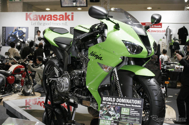 【東京モーターサイクルショー07】写真蔵…カワサキ・続