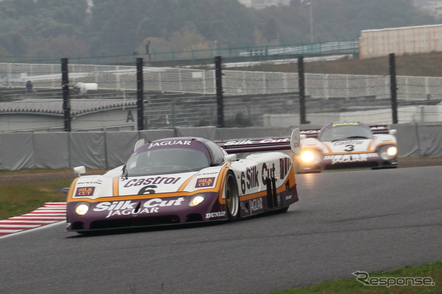 ジャガーのグループCカー