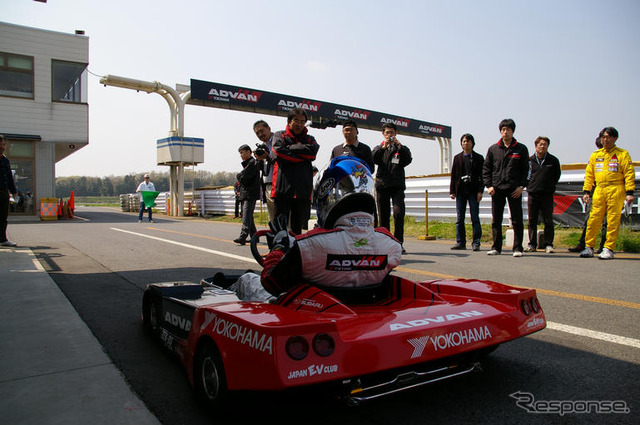 マッチ「これはヤバイ!!」…EVレーシング試乗会
