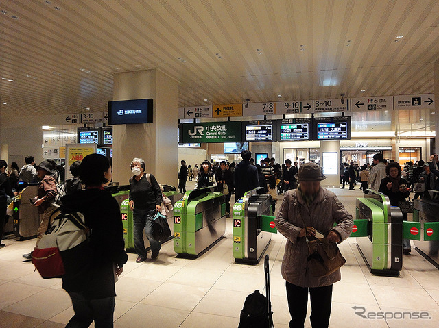 千葉駅メインエントランス(2016年11月)