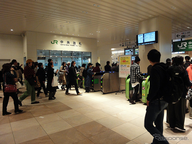 千葉駅メインエントランス(2016年11月)
