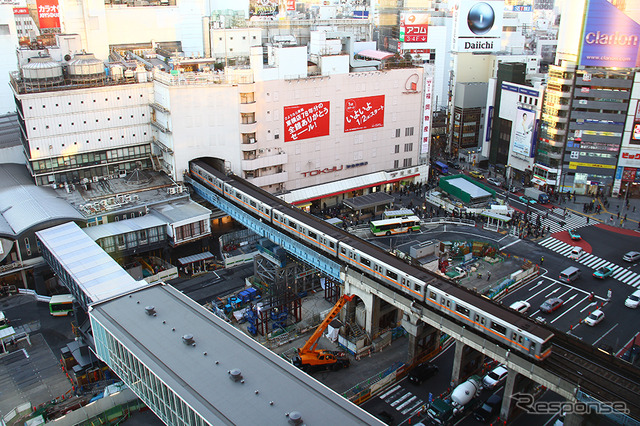 2013年1月の渋谷