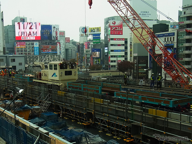 2016年11月の渋谷