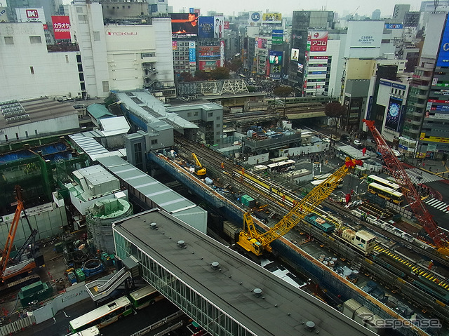 2016年11月の渋谷