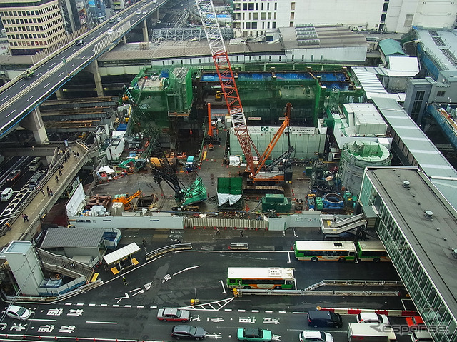 2016年11月の渋谷