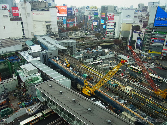 2016年11月の渋谷